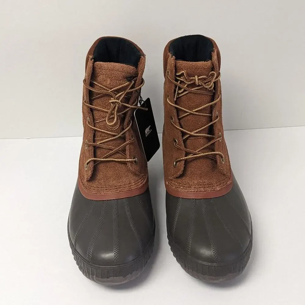Sorel Cheyanne II Waterproof Winter Boots, Dark Amber, Men's 10 M